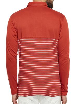 orange cotton pocket t-shirt - 14485634 - Standard Image - 3