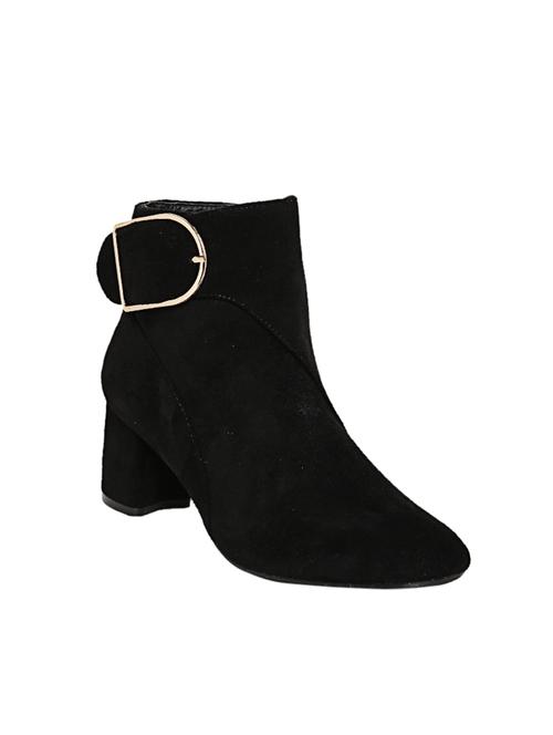 black suede ankle boot - 14485729 - Standard Image - 1