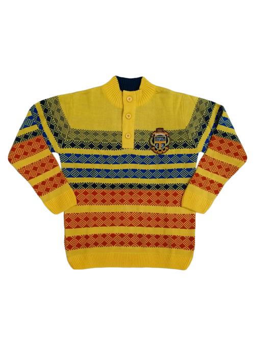 yellow acrylic sweater - 14486043 - Very Small Image - 1