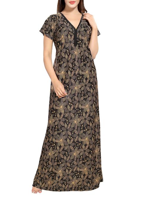 multi colored satin gown - 14486161 - Very Small Image - 1