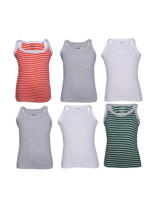 multi cotton vest - 14486615 - Very Small Image - 1