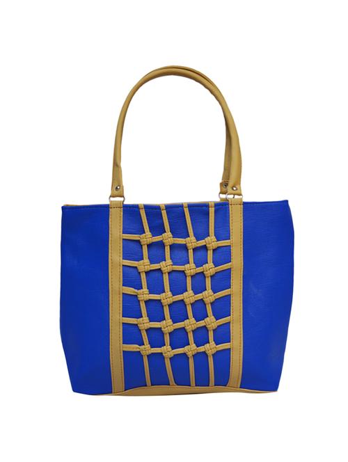 blue cotton handbag - 14486921 - Very Small Image - 1