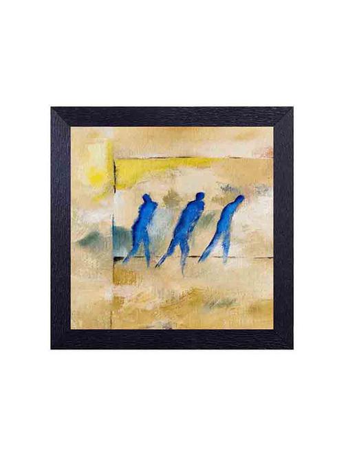 Men in blue Framed Poster - 14487224 - Very Small Image - 1