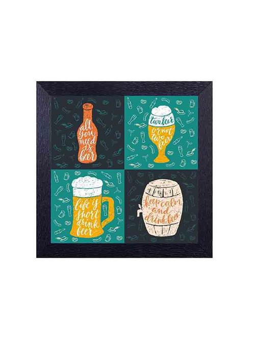 All you need is beer Framed Poster - 14487249 - Very Small Image - 1