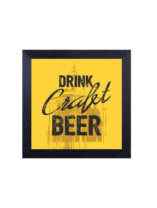 Drink craft beer Framed Poster - 14487286 - Very Small Image - 1