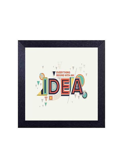Everything begins with an idea Framed Poster - 14487289 - Very Small Image - 1
