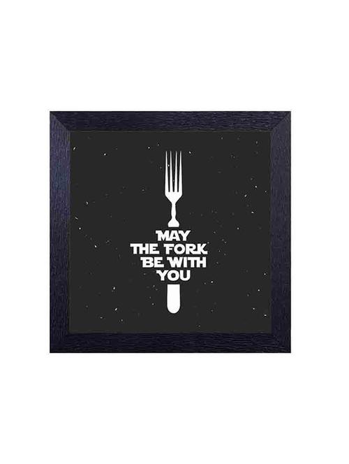 May the fork be with you Framed Poster - 14487343 - Very Small Image - 1