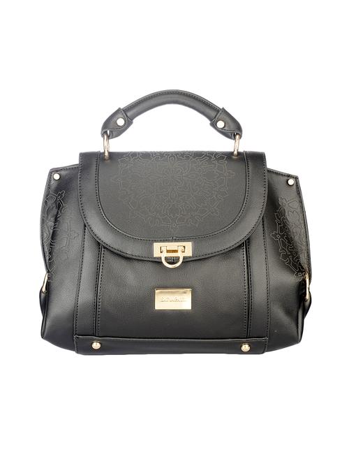 black leatherette regular sling bag - 14488006 - Very Small Image - 1
