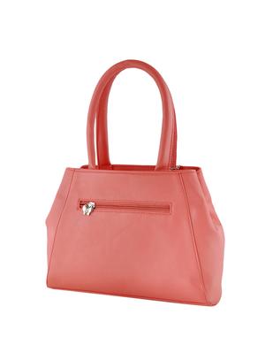 pink leatherette regular handbag - 14488107 - Standard Image - 2