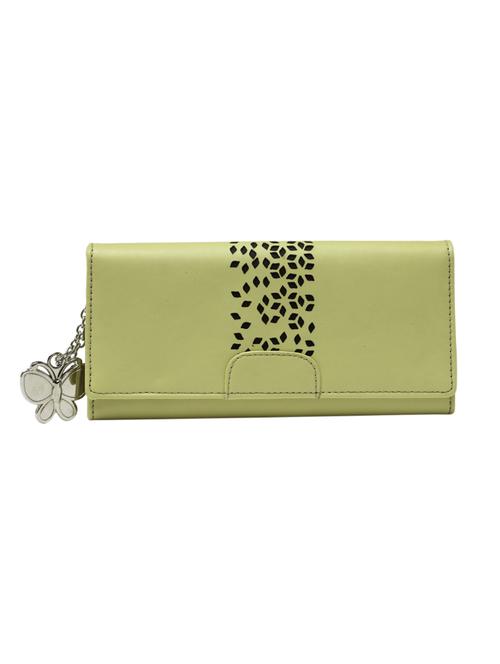 yellow leatherette wallet - 14488215 - Very Small Image - 1