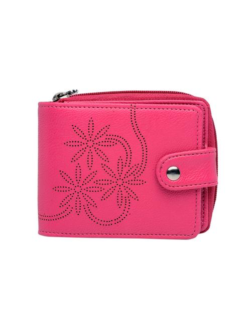 pink leatherette wallet - 14488216 - Very Small Image - 1