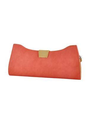 pink leatherette clutch - 14488250 - Standard Image - 2