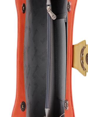 pink leatherette clutch - 14488250 - Standard Image - 3