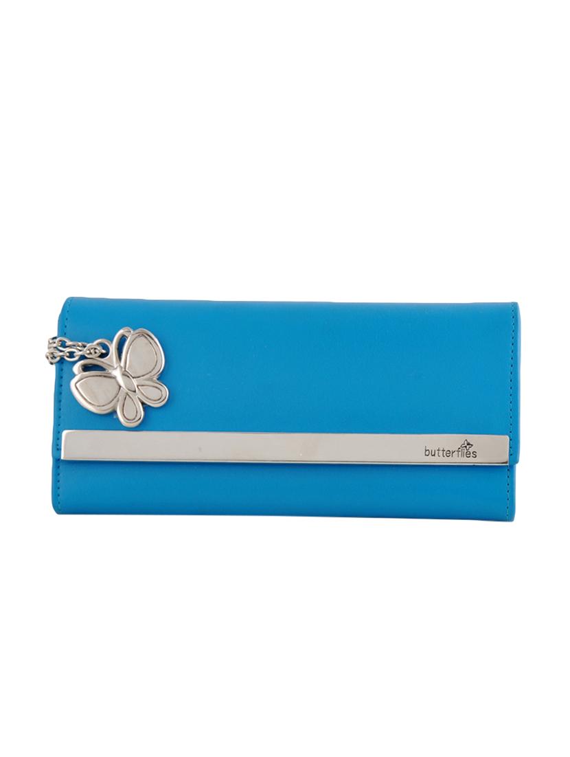 blue leatherette wallet - 14488256 - Zoom Image - 1