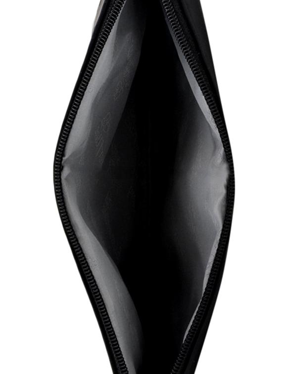 black leatherette clutch - 14488258 - Zoom Image - 3