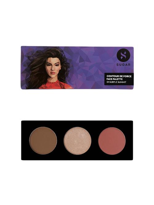 SUGAR Contour De Force Face Palette - 01 Subtle Summit - 14489620 - Standard Image - 1