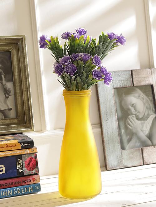Awesome Purple Shade Decorative Artificial Flowers - 14490701 - Standard Image - 1