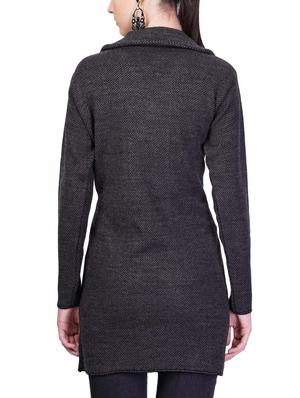 double breasted pocket detail overcoat - 14491322 - Standard Image - 3