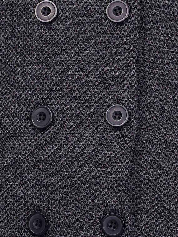 double breasted pocket detail overcoat - 14491322 - Zoom Image - 4