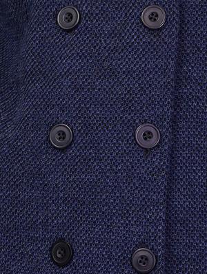 double breasted pocket detail overcoat - 14491326 - Standard Image - 4