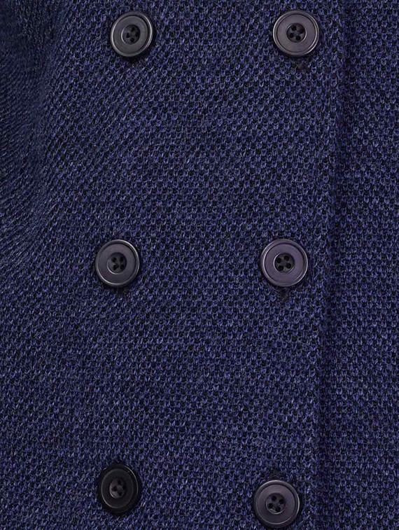 double breasted pocket detail overcoat - 14491326 - Zoom Image - 4