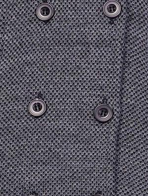 double breasted pocket detail overcoat - 14491330 - Standard Image - 4