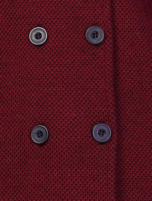 double breasted pocket detail overcoat - 14491334 - Standard Image - 4