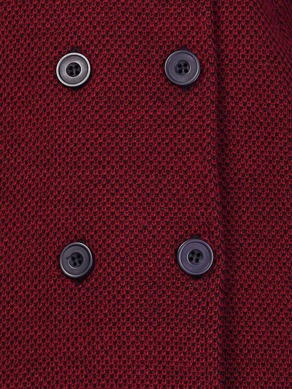 double breasted pocket detail overcoat - 14491334 - Zoom Image - 4