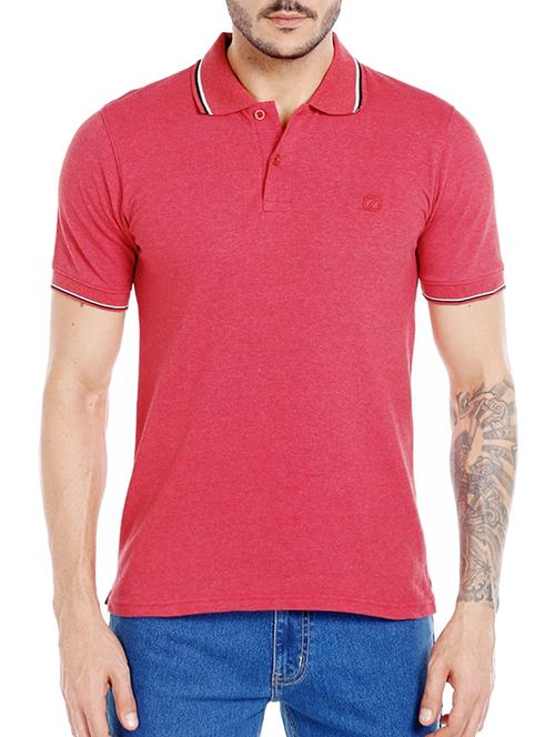 red cotton t-shirt - 14491496 - Standard Image - 1