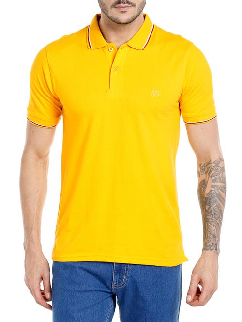yellow cotton t-shirt - 14491498 - Standard Image - 1