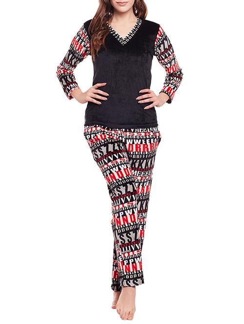 multi colored nightwear set - 14492037 - Standard Image - 1