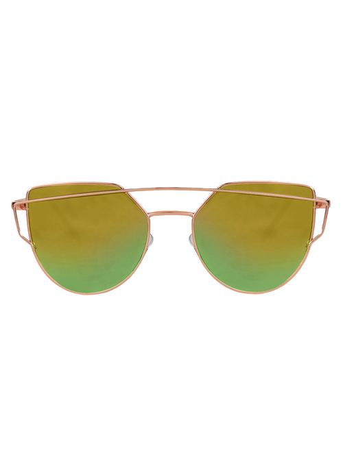 Abner Oversized Around Unisex Sunglasses - 14492226 - Very Small Image - 1
