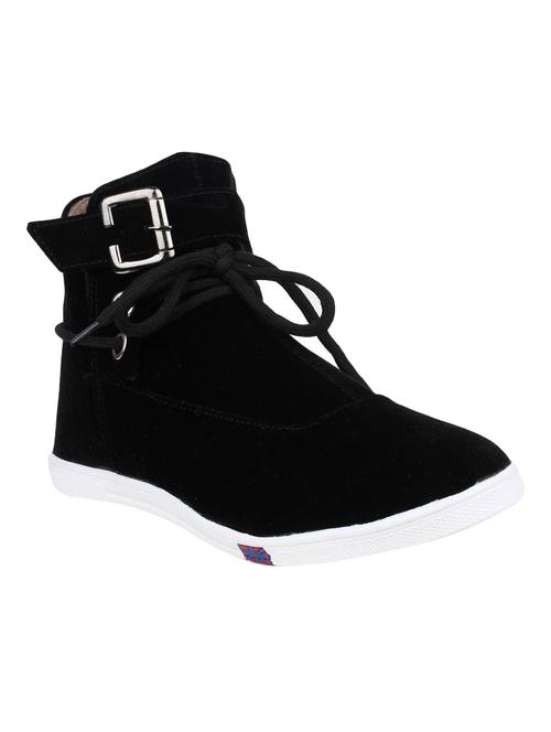 black suede ankle boot - 14492496 - Standard Image - 1
