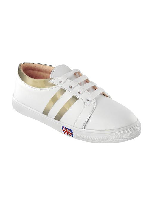 white tpr laceup sneakers - 14492499 - Very Small Image - 1
