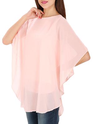 pink solid top - 14493074 - Standard Image - 2