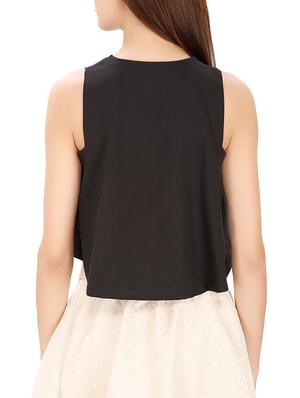 black crop top - 14493094 - Standard Image - 3