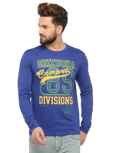 blue cotton t-shirt - 14494111 - Very Small Image - 1