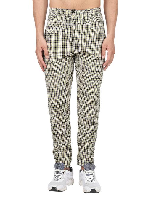 multi colored cotton full length pyjama - 14494517 - Very Small Image - 1