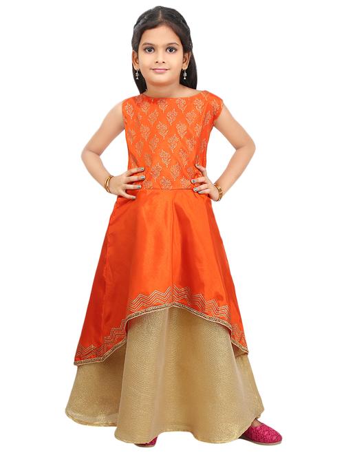 orange polyester suit set - 14494554 - Standard Image - 1