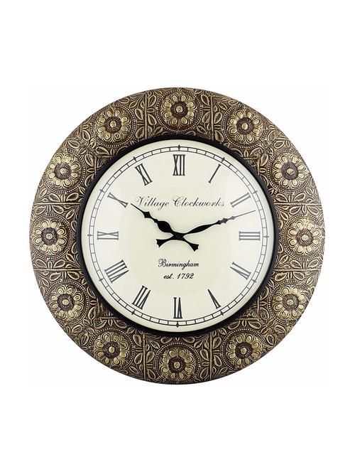 Brass Wall Clock - 14494833 - Very Small Image - 1