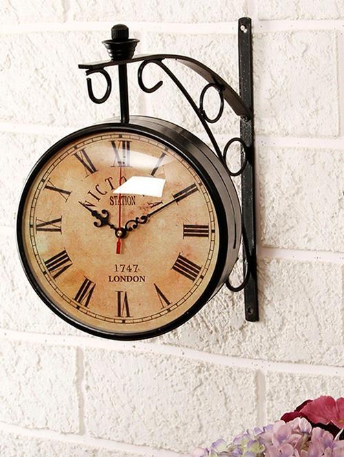 12 Inch Dial Vintage Station Clock - 14494887 - Very Small Image - 1