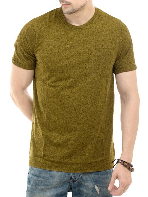 olive green cotton pocket tshirt - 14494989 - Standard Image - 1