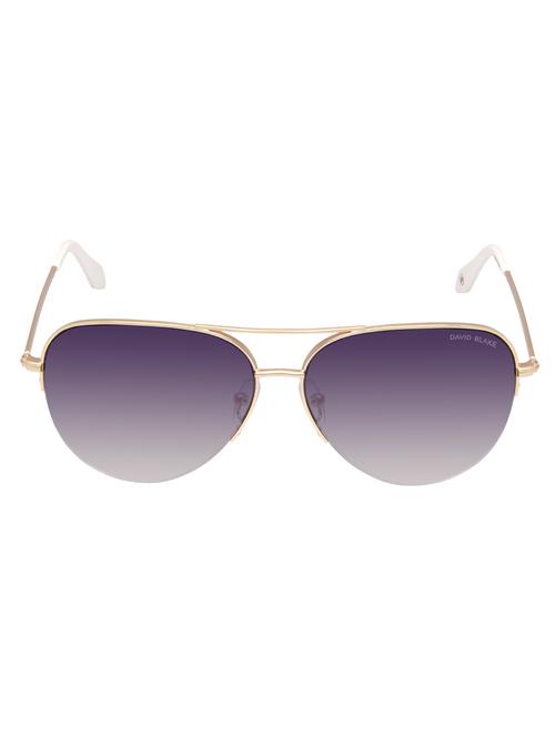 David Blake Grey Aviator Gradient UV Protected Sunglass - 14495104 - Very Small Image - 1
