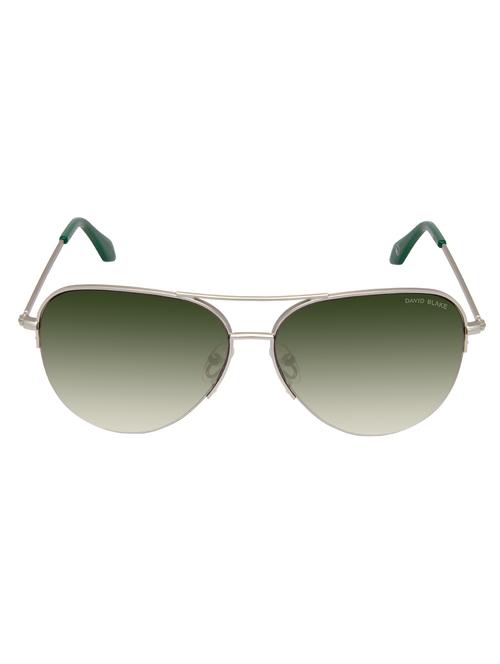 David Blake Green Aviator Gradient UV Protected Sunglass - 14495106 - Very Small Image - 1