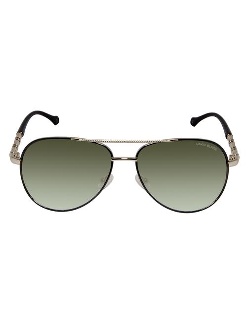 David Blake Green Aviator Gradient UV Protected Sunglass - 14495114 - Very Small Image - 1