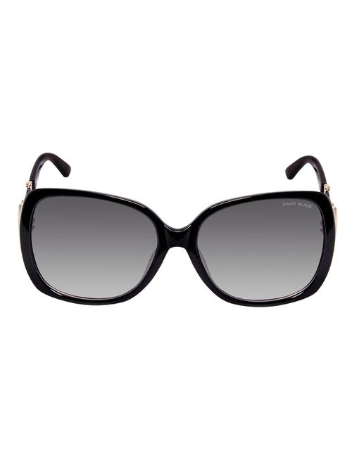 David Blake Grey Oversized Gradient UV Protected Sunglass - 14495129 - Very Small Image - 1