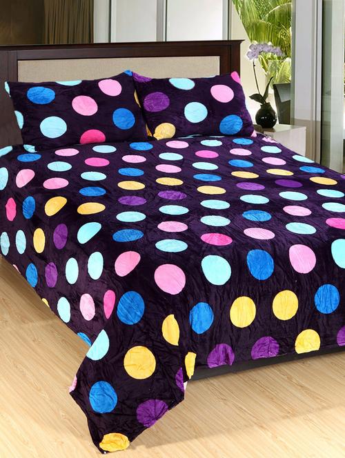 Polka Dots Warm bedsheet - 14495361 - Very Small Image - 1