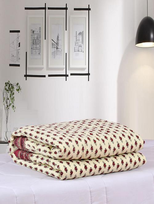 100% Cotton Jaipuri Single Quilt - 14495389 - Standard Image - 1