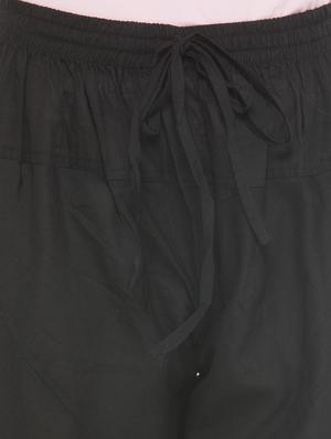 black cotton churidars - 14495440 - Standard Image - 4