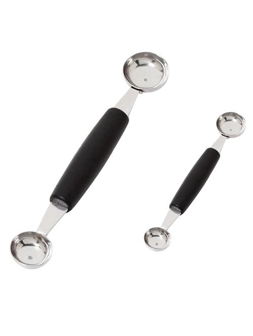 Double-end Melon Baller Scoop Fruit Spoon,Fruit Baller, Double End Scoop Big & Small Size - 14495632 - Very Small Image - 1